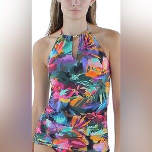 Ralph Lauren Floral Halter Tankini Top